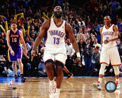 Oklahoma City Thunder - James Harden Photo Photo