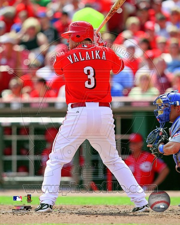 Cincinnati Reds - Chris Valaika Photo Photo