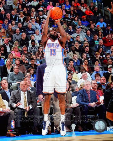 Oklahoma City Thunder - James Harden Photo Photo