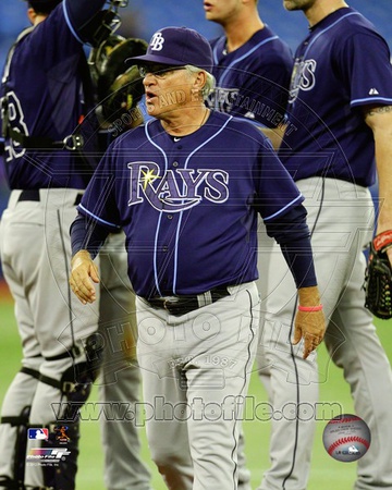 Tampa Bay Rays - Joe Maddon Photo Photo