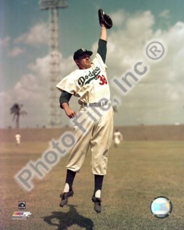 Brooklyn Dodgers - Dick Williams Photo Photo