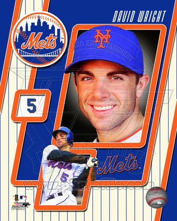 New York Mets - David Wright Photo Photo