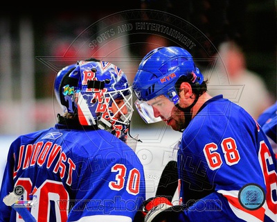 New York Rangers - Jaromir Jagr, Henrik Lundqvist Photo Photo