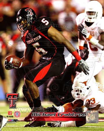 Texas Tech Red Raiders - Michael Crabtree Photo Photo!