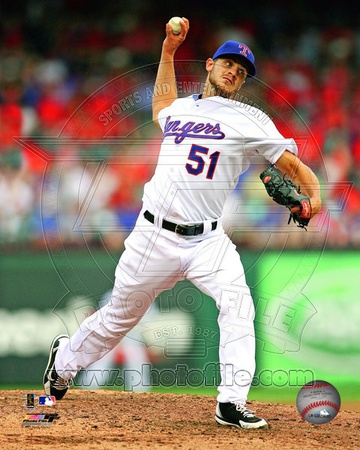 Texas Rangers - Justin Grimm Photo Photo