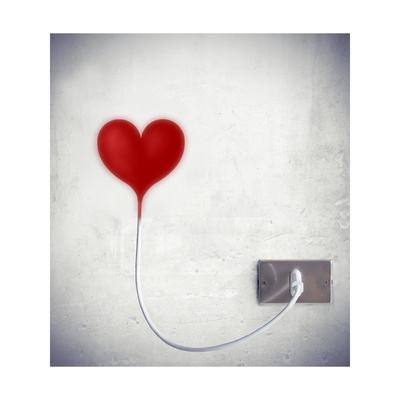 Heart Attached To A Socket Posters by  olly2