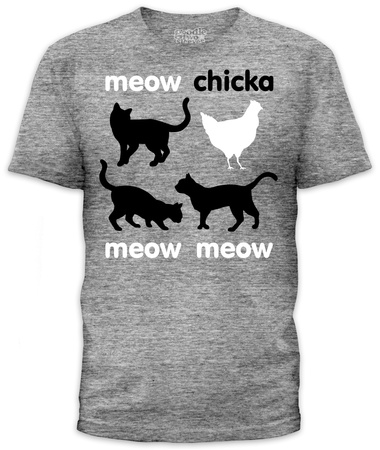 Meow Chicka (slim fit) T-shirts