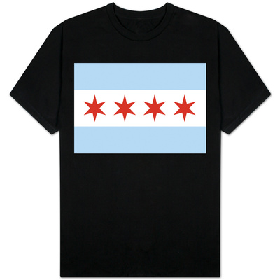 Chicago City Flag T-shirts