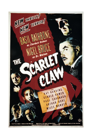 The Scarlet Claw Poster