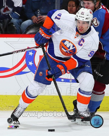 New York Islanders John Tavares 2013-14 Action Photo