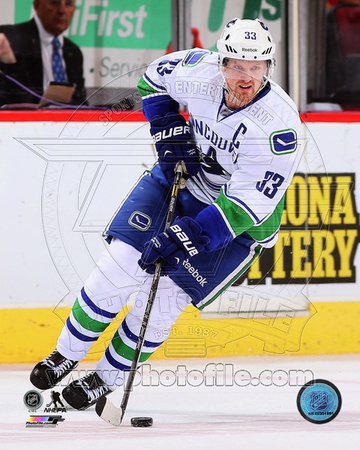 Vancouver Canucks Henrik Sedin 2013-14 Action Photo