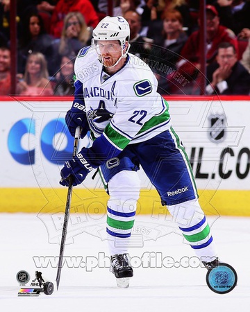 Vancouver Canucks Daniel Sedin 2013-14 Action Photo