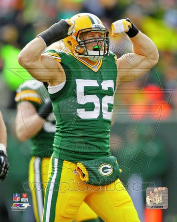 Clay Matthews 2013 Action Photo