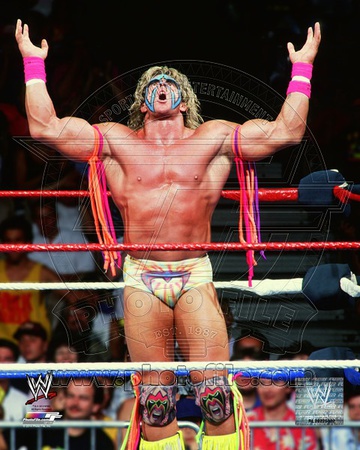 World Wrestling Entertainment Ultimate Warrior Action Photo