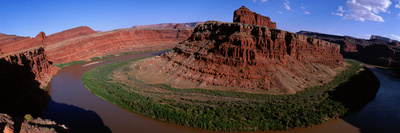 Colorado River from Dead Horse Point Canyonlands National Park Ut Photographic Print