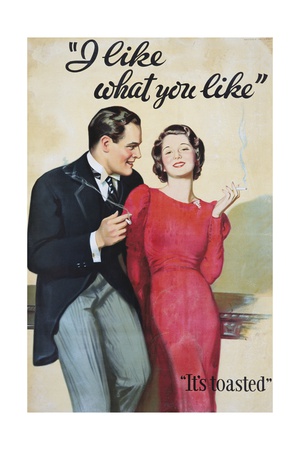 I Like What You Like Advertising Poster Giclee Print by Hayden Hayden