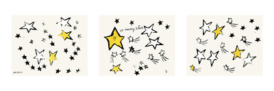 So Many Stars, c. 1958 (triptych) Prints by Andy Warhol