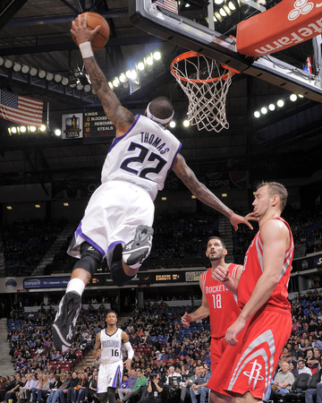 Feb 25, 2014, Houston Rockets vs Sacramento Kings - Isaiah Thomas Photo by Rocky Widner