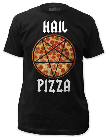 Hail Pizza (slim fit) T-shirts