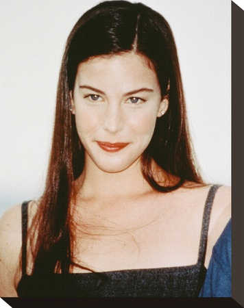 Liv Tyler Stretched Canvas Print