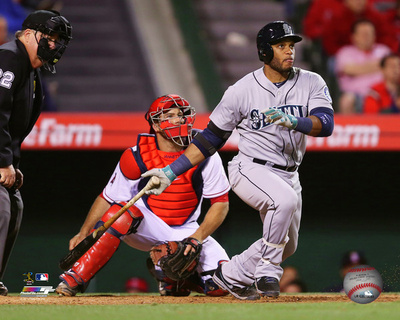 Seattle Mariners - Robinson Cano 2014 Action Photo