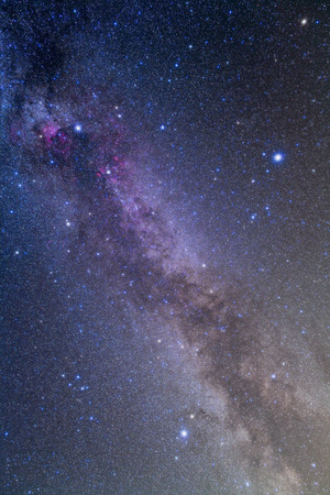 Summer Triangle Area of the Northern Summer Milky Way Photographic Print