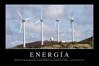 Energía. Cita Inspiradora Y Póster Motivacional Photographic Print