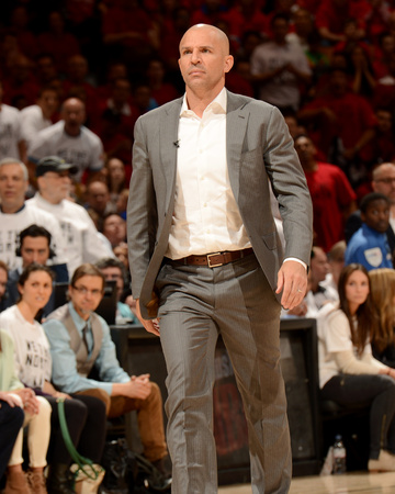 2014 NBA Playoffs Game 7: May 4, Brooklyn Nets vs Toronto Raptors - Jason Kidd Photo by Ron Turenne