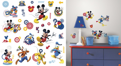 Mickey & Friends - Mickey Mouse Clubhouse Capers Peel and Stick Wall Decals Wall Decal