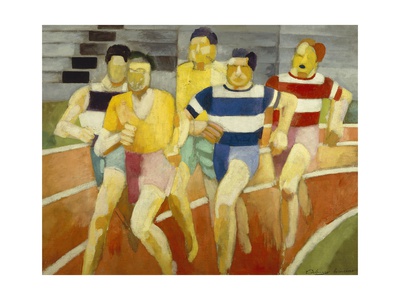 The Runners, C.1924 Giclee Print by Robert Delaunay