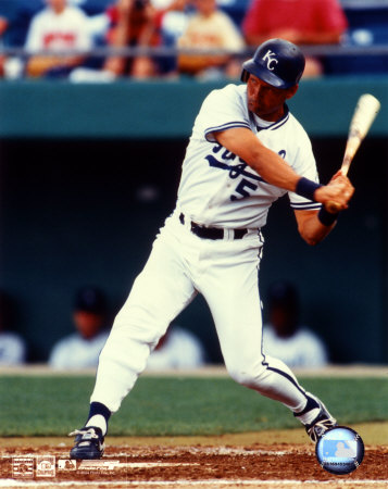 George Brett - batting Photo