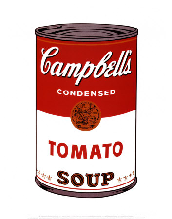 Andy Warhol, Campbells Soup I - Tomato, 1968