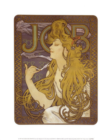 alphonse mucha  job