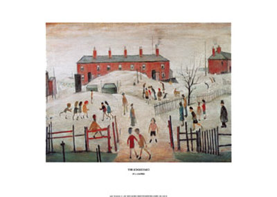 The Schoolyard Art Print