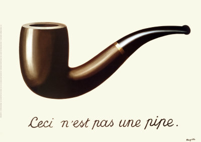 La trahison des images Reproduction d'art