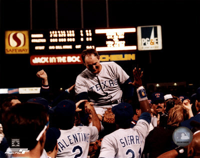 Nolan Ryan - 6th No Hitter Celebration Photo