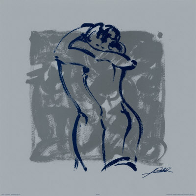 Body Performance Body Language on Body Language Ix Art Print