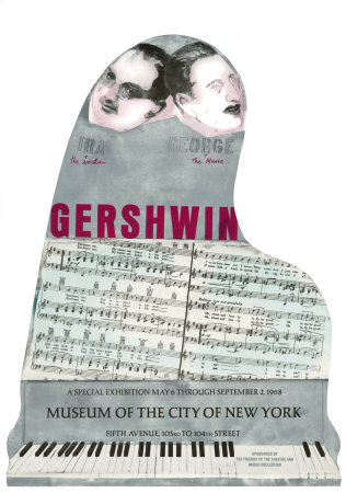 Gershwin Prints by Larry Rivers