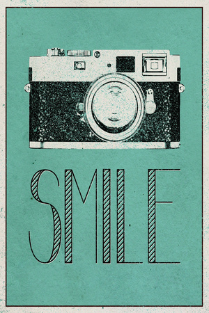 Smile Retro Camera Photo