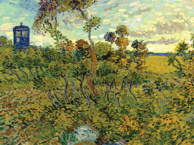Vincent Van Gogh Tardis at Montmajour Posters
