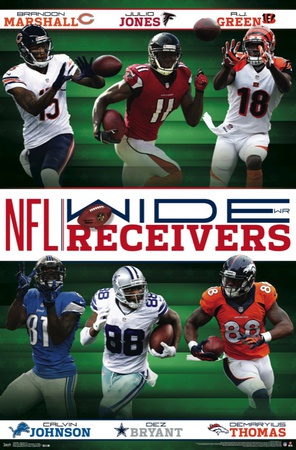 NFL- Receivers 14 Prints