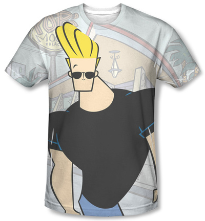 Johnny Bravo - Hanging Out T-shirts