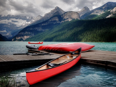 Banff National Park (Lake Louise) Photographic Print by Rex Montalban Photography