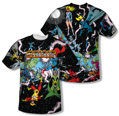 Justice League - Crisis Variant (Front/Back Print) Shirts