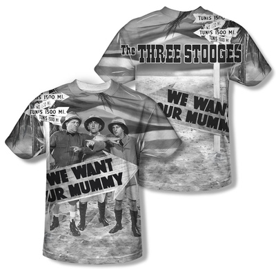 The Three Stooges - Tunis 1500 (Front/Back Print) Shirts