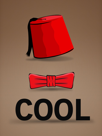 Fez and Bowtie Cool Photo