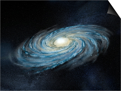 Milky Way Galaxy, Artwork Prints by Henning Dalhoff
