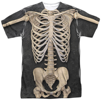 Skeleton Costume Tee T-Shirt