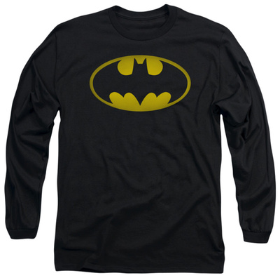 Long Sleeve: Batman - Washed Bat Logo Shirts