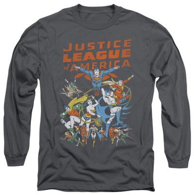 Long Sleeve: Justice League - Big Group T-shirts